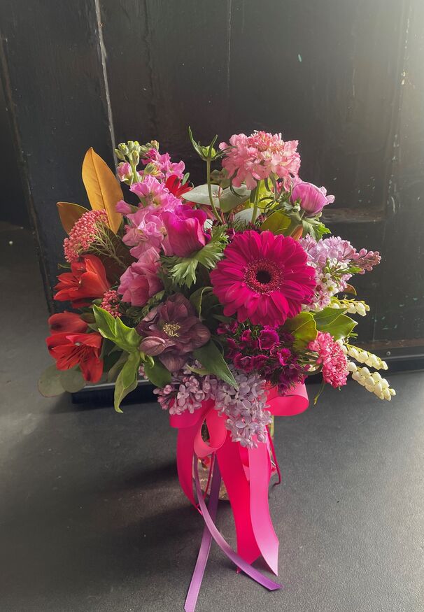 Jar of Mixed Blooms - Mini